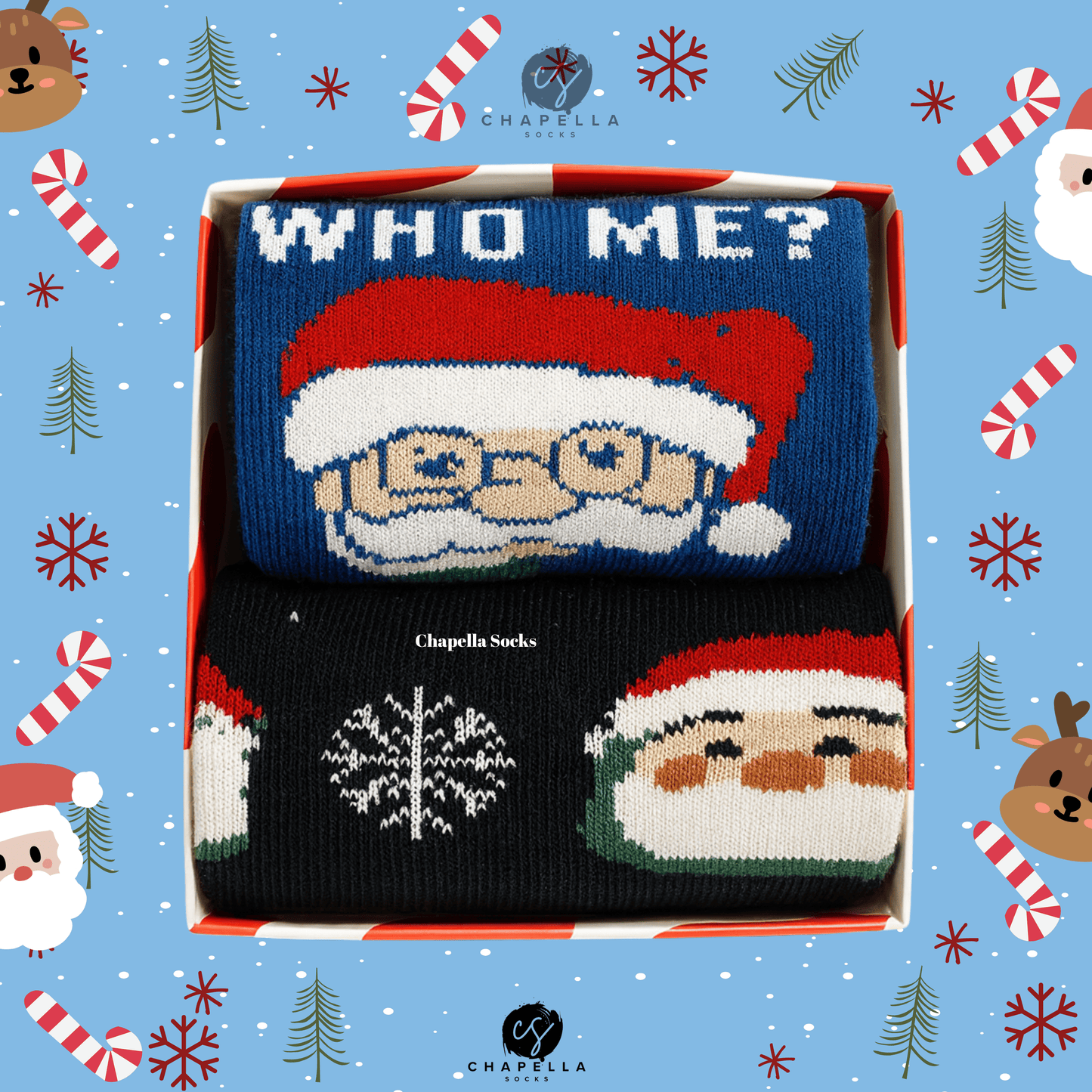 2'Li Noel Baba Noel Christmas Yılbaşı Çorap