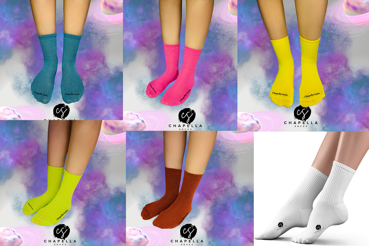 18-Piece Boxed Christmas Socks Set - Unisex