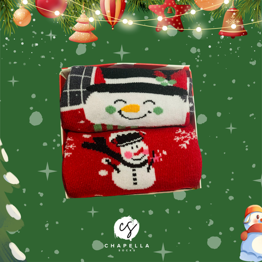 2'li Kardan Adamlar  Noel Christmas Yılbaşı Çorap