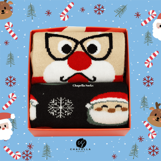 2'li Noel Baba Noel Christmas Yılbaşı Çorap