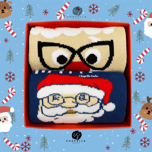 2'li Noel Baba Noel Christmas Yılbaşı Çorap
