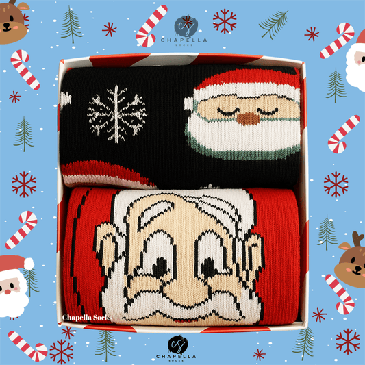 2'li Noel Baba Noel Christmas Yılbaşı Çorap